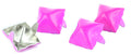 1/2" Pink Pyramid Stud 13mm