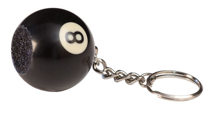8 Ball Key Chain Scuffer