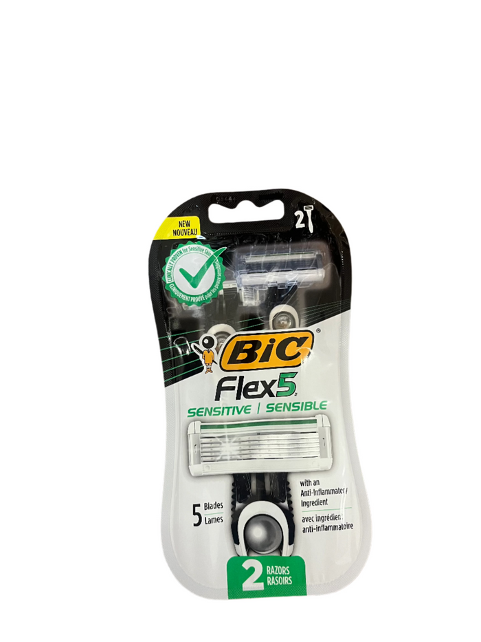 Bic Flex 5 Sensitive 2 Razors