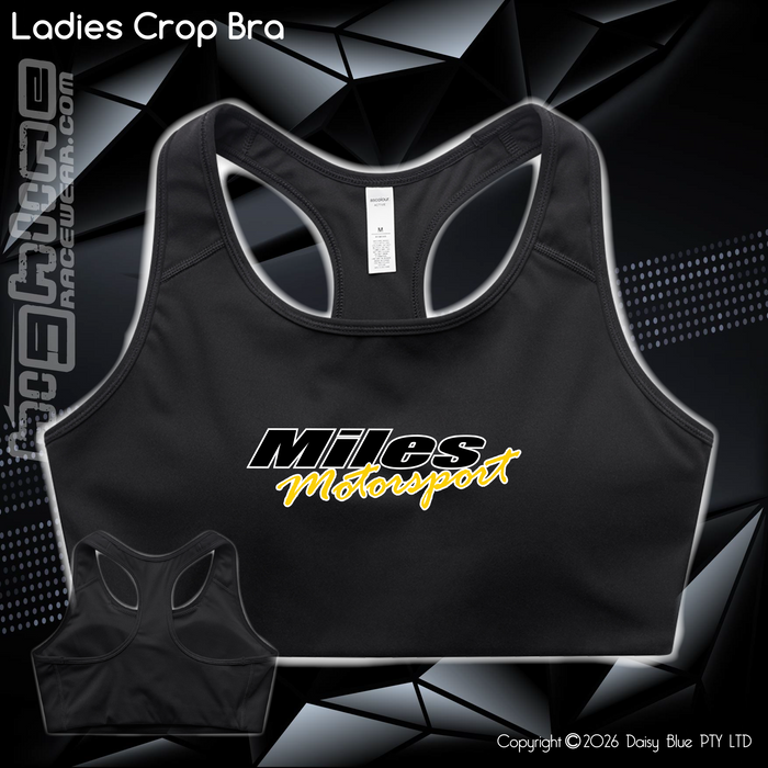 Active Bra Top - Miles Motorsport