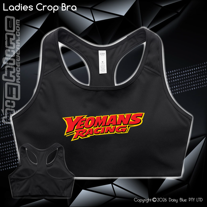 Active Crop Top - Yeomans Racing