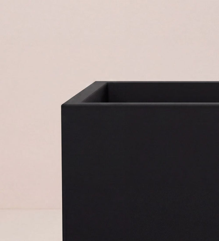 Anthracite Vivo Square Pot 30cm