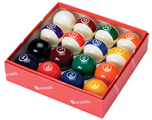 Aramith Continental Pool Ball Set