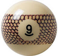 Aramith Snake Skin 9 Ball - Standard 2 1/4"
