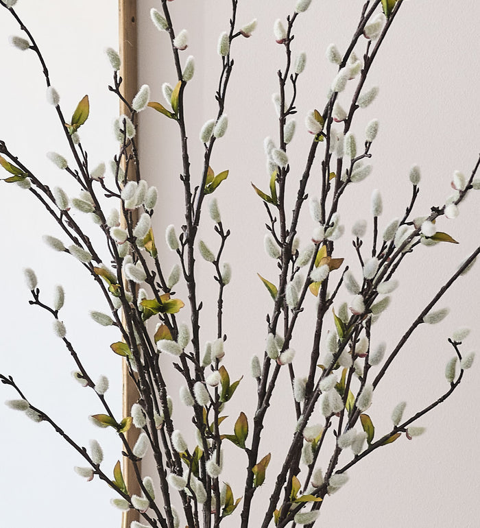 Artificial Pussy Willow Bunch