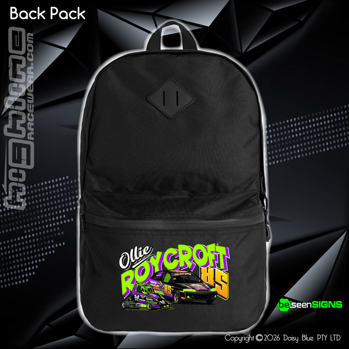 Back Pack - Ollie 'OL DAWG' Roycroft