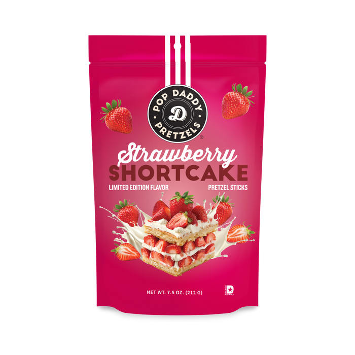 Berry Delicious Strawberry Shortcake Pretzels 7.5oz 🍓🥨
