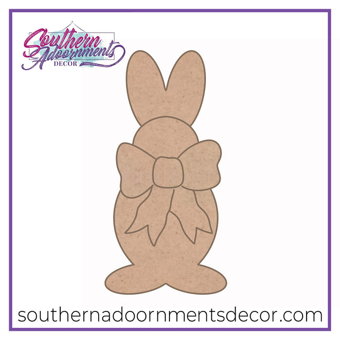 Big Bow Bunny Blank