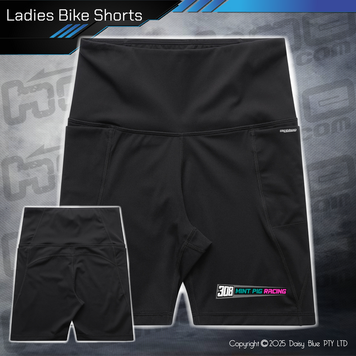 Bike Shorts - Mint Pig 2025