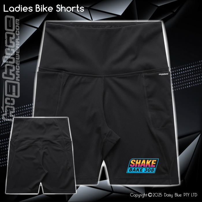 Bike Shorts - Shake Bake 308 Sunset