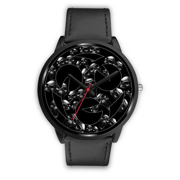 Black Leather Black Metal Mesh Black Link Silver Metal Mesh Silver Link