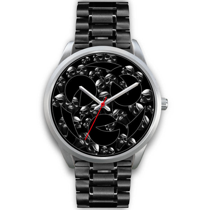 Black Metal Link Silver Metal Link Black Metal Mesh Silver Metal Mesh Black Leather