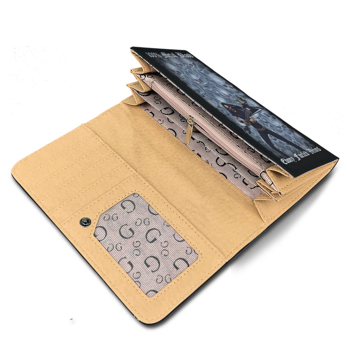 Blue Skull Style Wallet