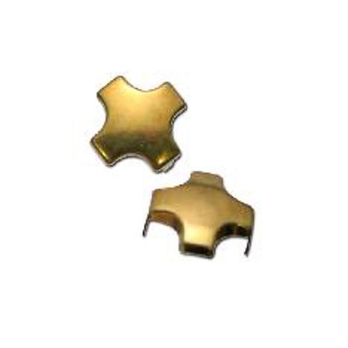 Brass Cross Stud 3/4"  Stud