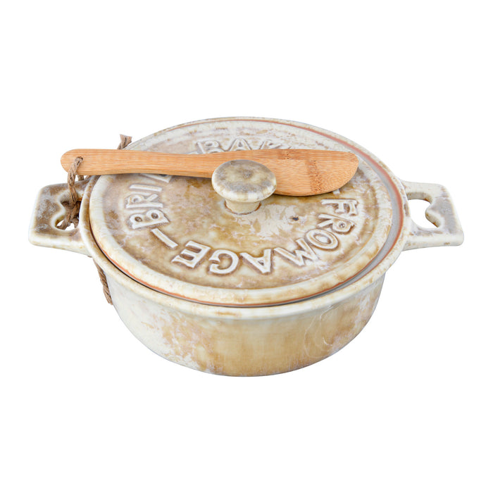 Brie Baker Lid/Spreader