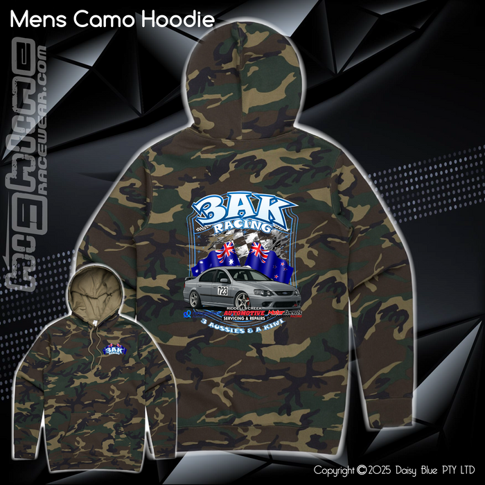 Camo Hoodie - 3AK Racing