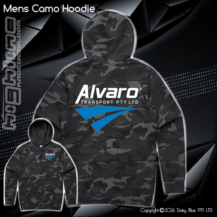Camo Hoodie - Alvaro Transport