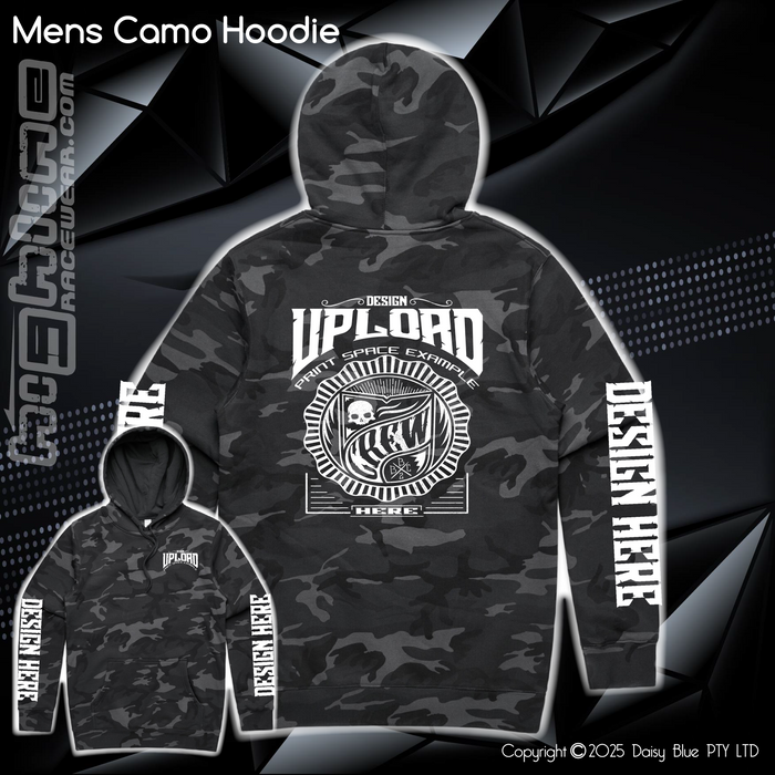 Camo Hoodie - BAND MERCH
