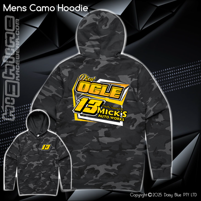 Camo Hoodie - Drew Ogle