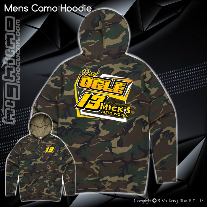 Camo Hoodie - Drew Ogle