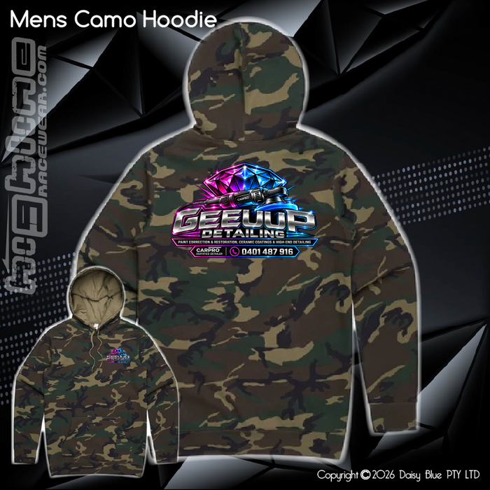 Camo Hoodie - Geeuup