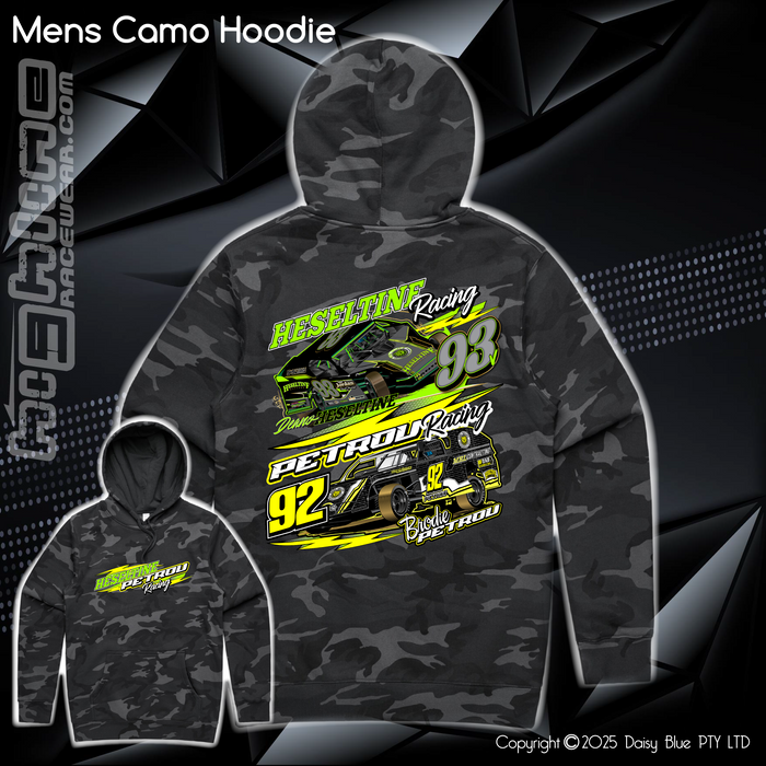 Camo Hoodie - Heseltine/Petrou Racing