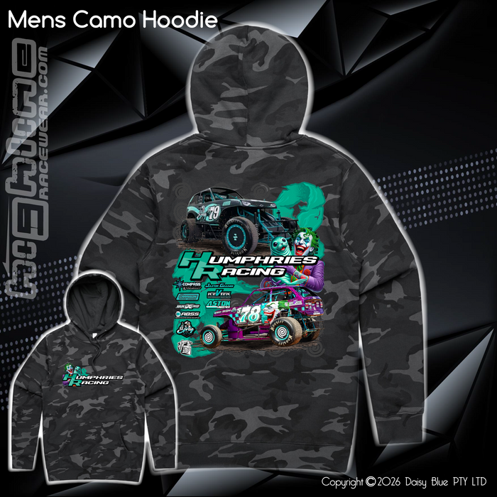 Camo Hoodie - Humphries Racing