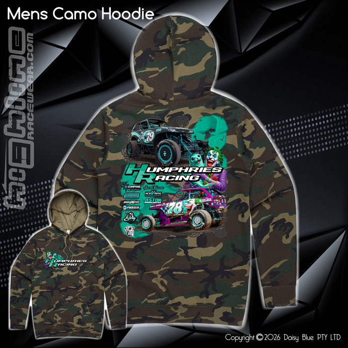 Camo Hoodie - Humphries Racing