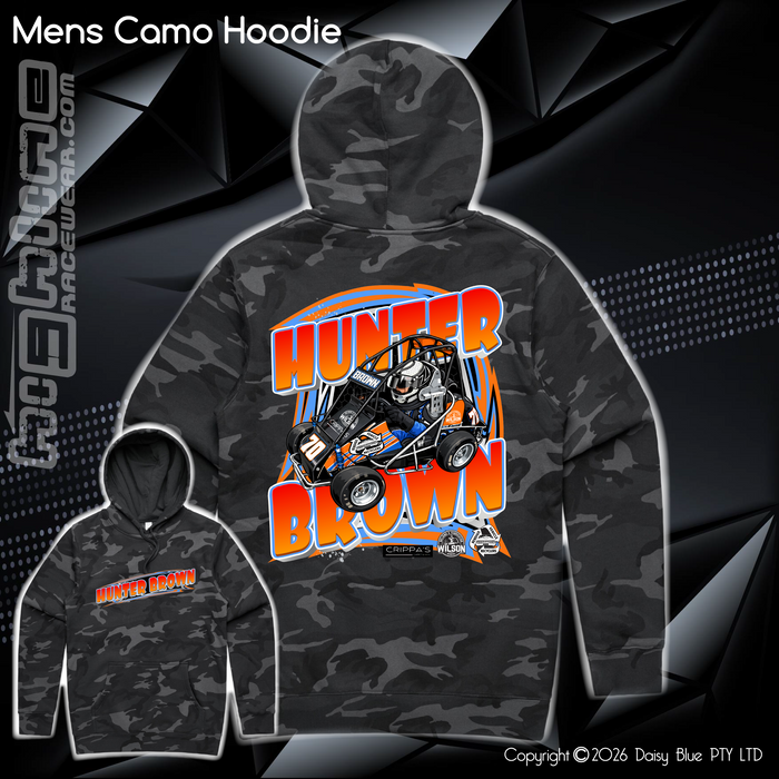 Camo Hoodie - Hunter Brown