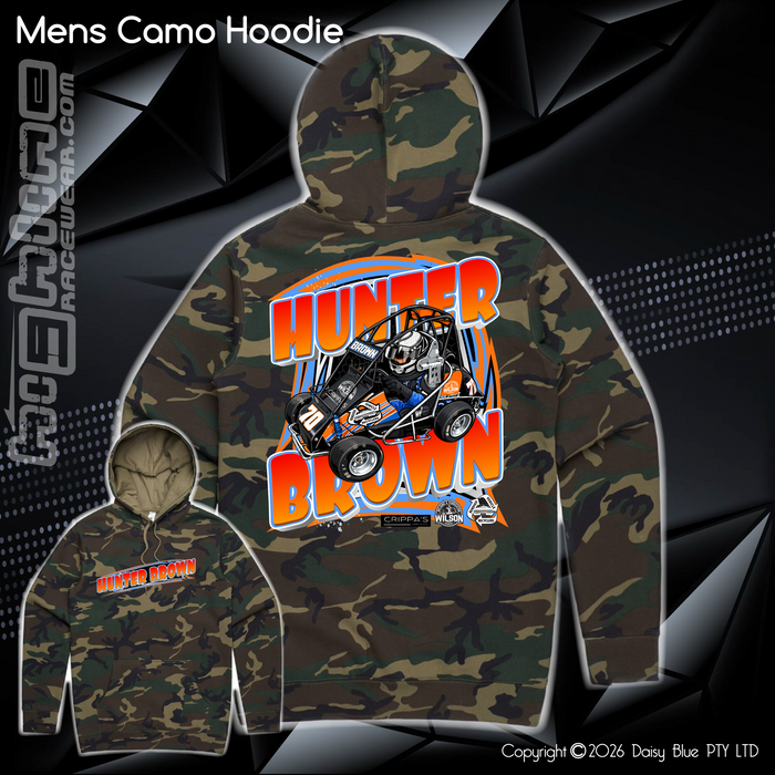 Camo Hoodie - Hunter Brown