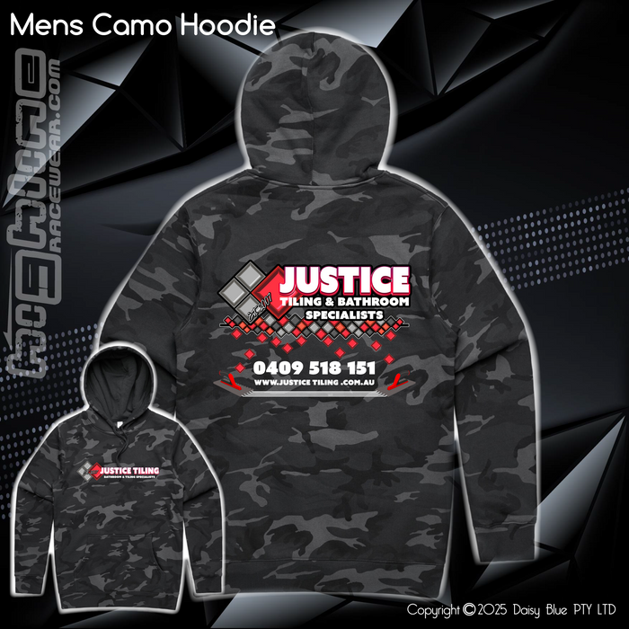 Camo Hoodie - Justice TIling