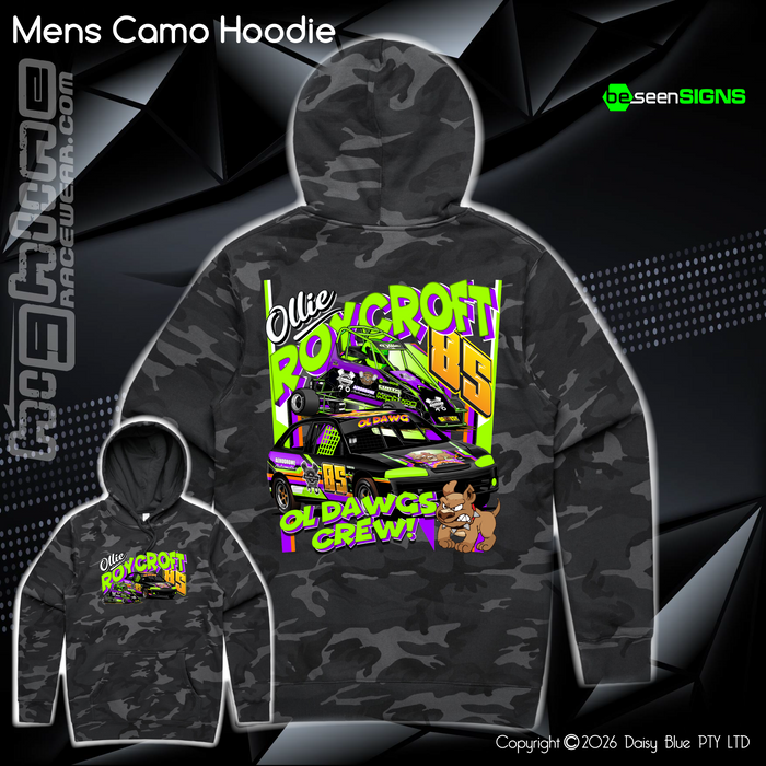 Camo Hoodie - Ollie 'OL DAWG' Roycroft