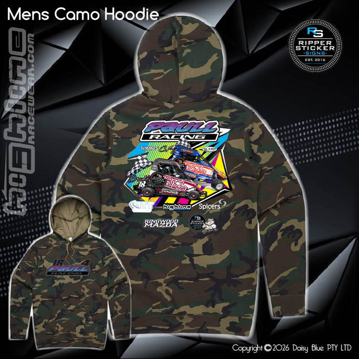 Camo Hoodie - Paull Racing