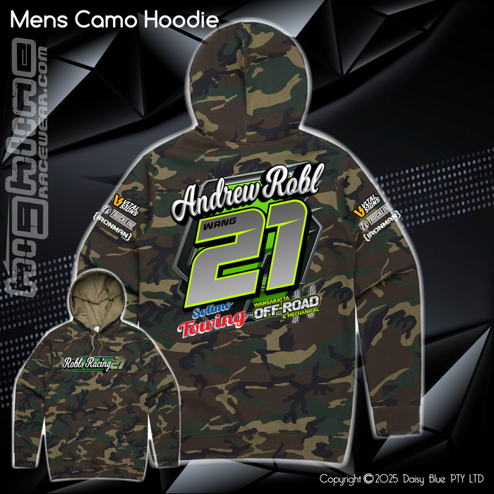 Camo Hoodie - Robls Racing