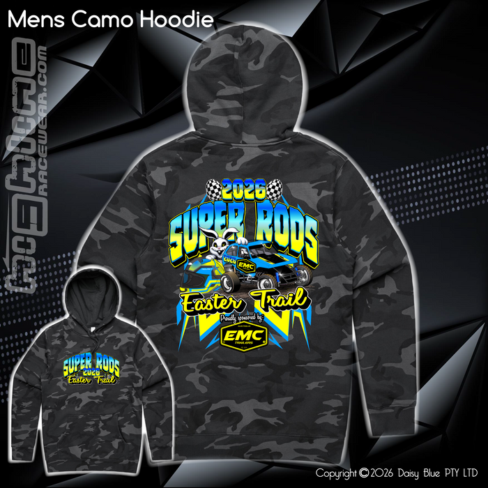 Camo Hoodie - Super Rod Easter Trail 2026