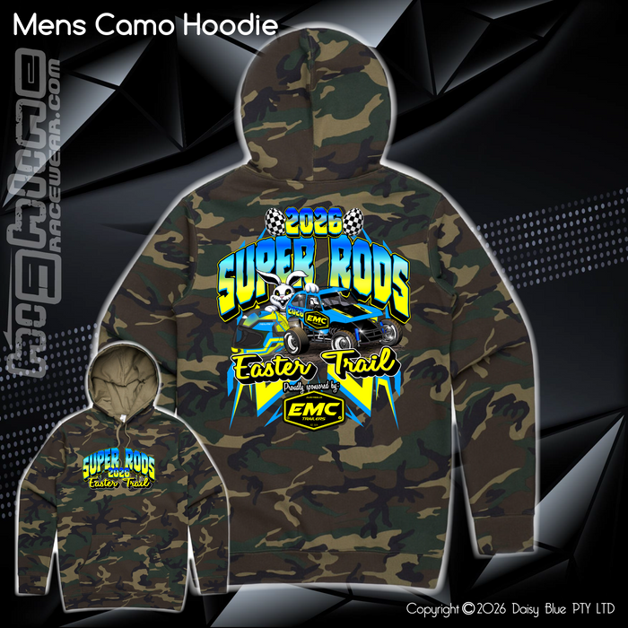 Camo Hoodie - Super Rod Easter Trail 2026