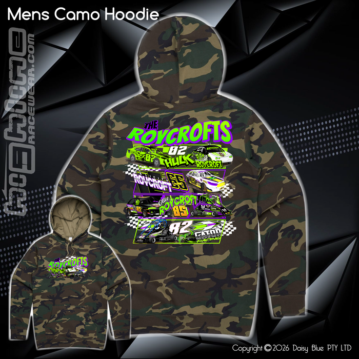 Camo Hoodie - The Roycrofts