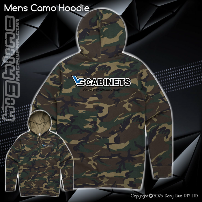Camo Hoodie - VG Cabinets