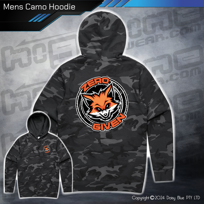 Camo Hoodie - Zero Fox Given