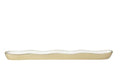 Champagne & Enamel Wave Edge Dish