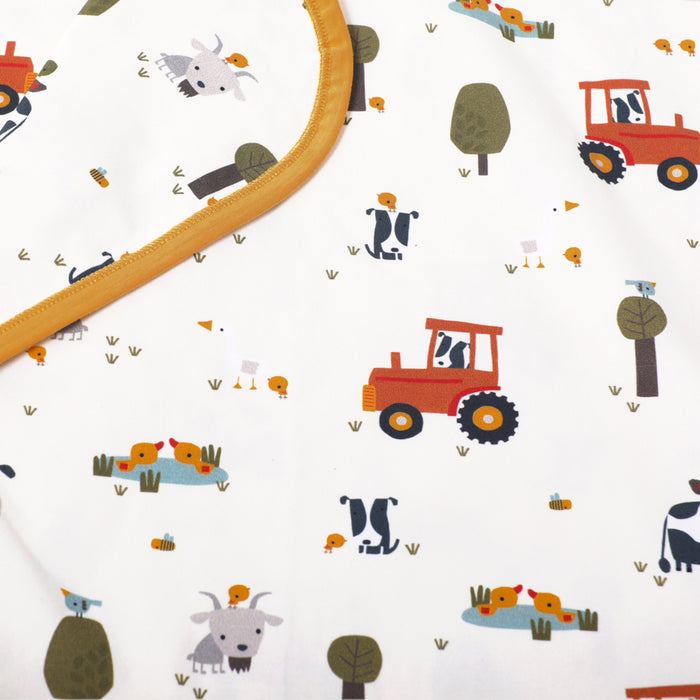 Chick Chick Farm Reversible Baby Blanket (2 Colors)