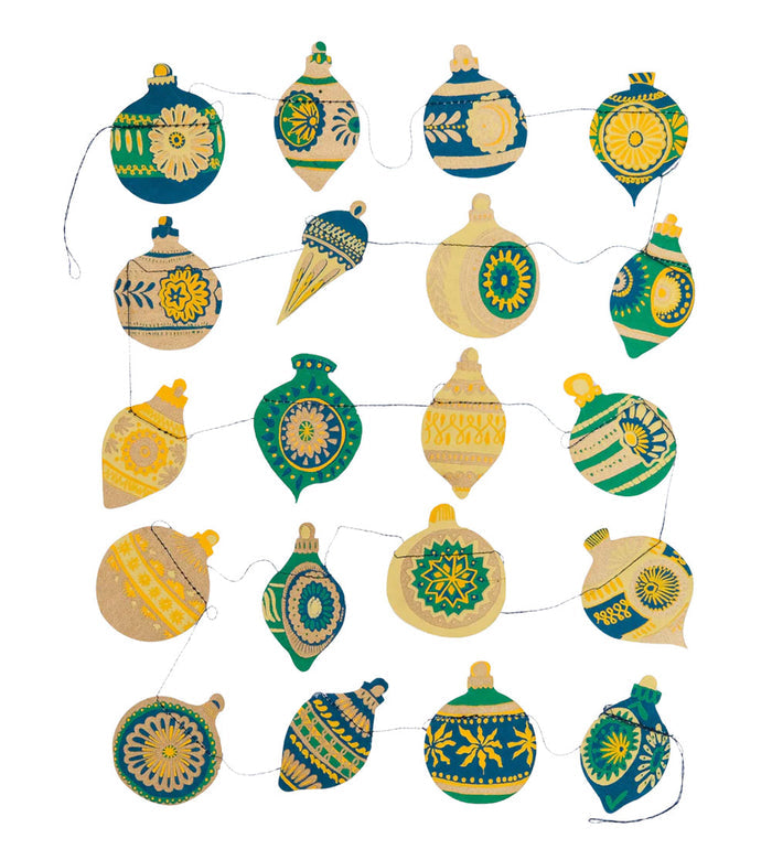 Christmas Ornaments Garland