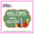 Classroom Chalkboard Sign Template & Digital Cut File