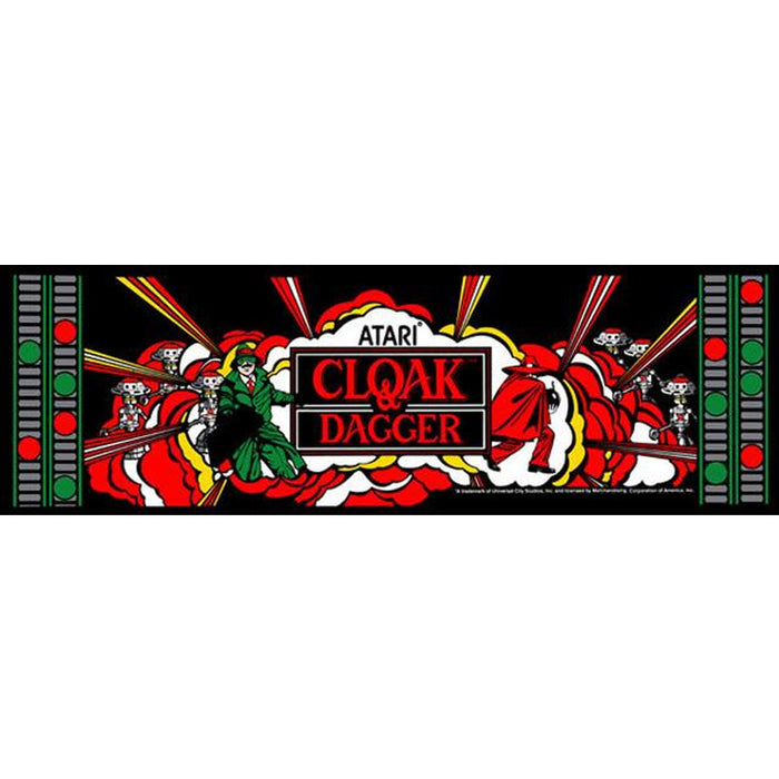 Cloak and Dagger Arcade Marquee - Escape Pod Online