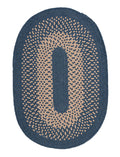 Colonial Mills Jackson - Federal Blue 2'x6' Oval Area Rug