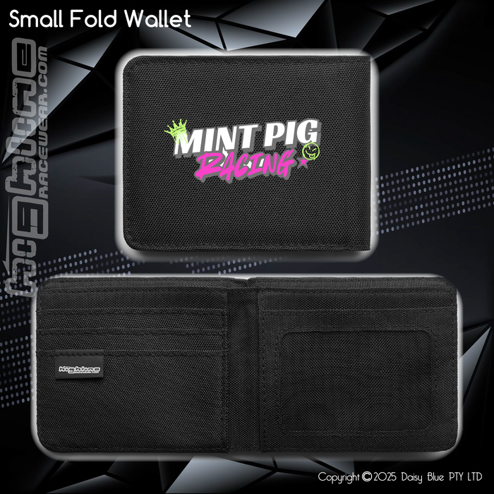 Compact Wallet - Mint Piglet Race It