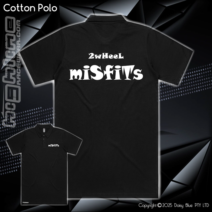 Cotton Polo - 2Wheel Misfits
