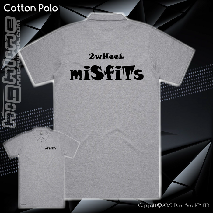 Cotton Polo - 2Wheel Misfits