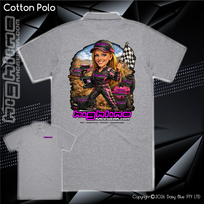 Cotton Polo - Ai Custom Caricature