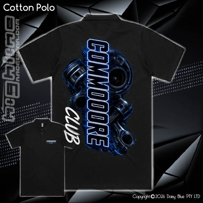 Cotton Polo - CC Neon Blue